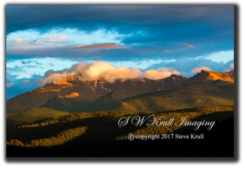 Sunset on Pikes Peak