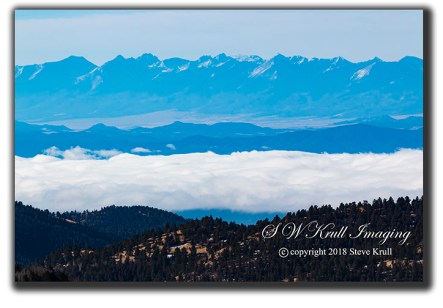 Misty Sangre De Cristo Mountains