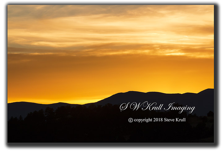 Sangre De Cristo Sunset