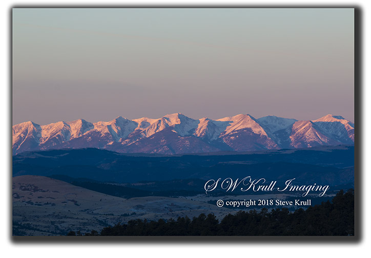 Sangre de Cristo Alpenglow