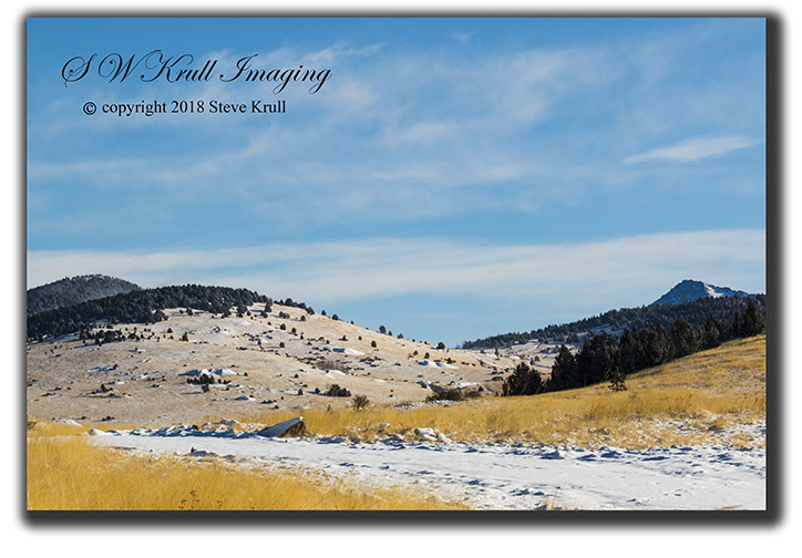 Snow on Pikes Peak