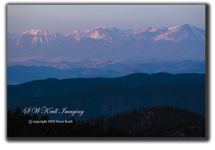 Sangre de Cristo Sunrise