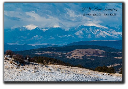 Storm clouds on the Sangre
