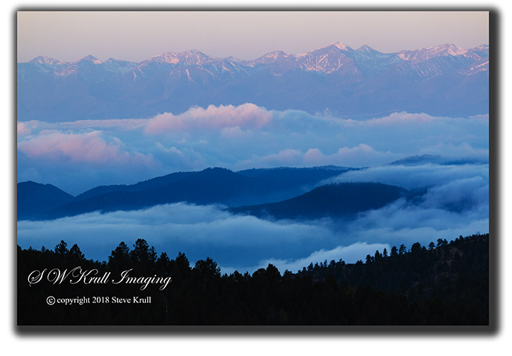 Sangre de Cristo Lake of Fog