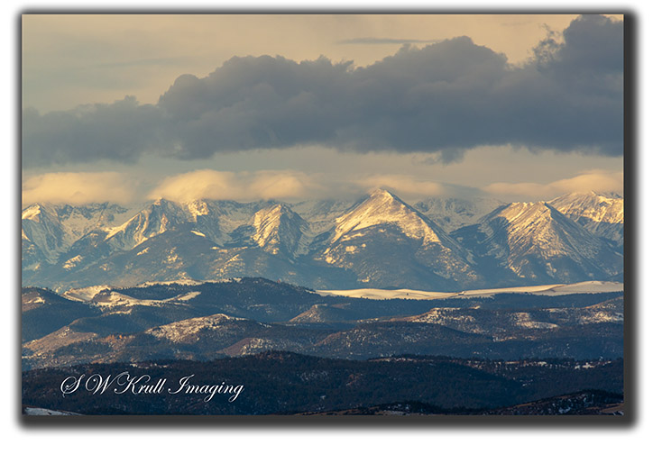 Storm Brewing on the Sangre de Cristo
