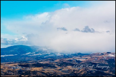 Beautiful Clouds on the Sangre