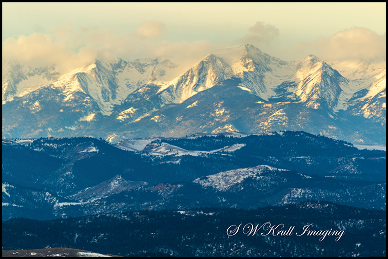 Sunrise on the Sangre de Cristo
