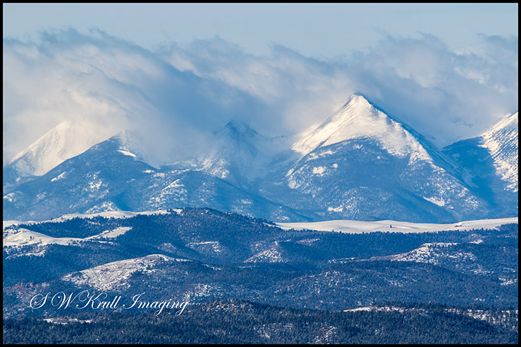 Fresh Snow on the Sangre de Cristo