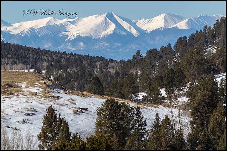 Heavy Snow on the Sangre de Cristo