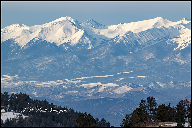 Majestic Snowcapped Sangre de Cristo