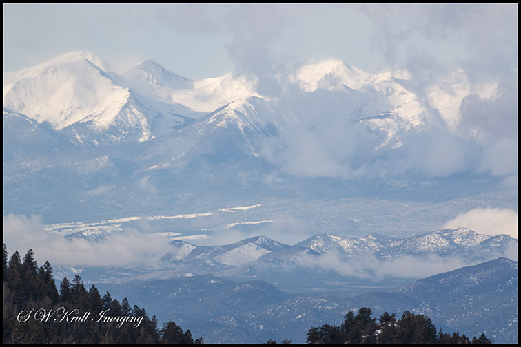 Majestic Snowcapped Sangre de Cristo