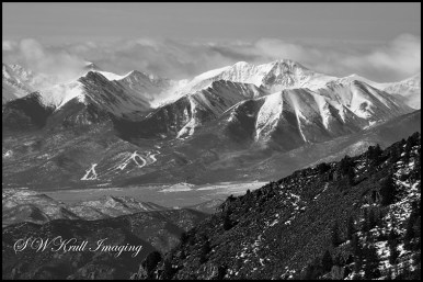 Clouds on the Sangre de Cristo