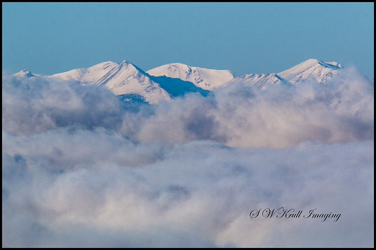 Fog in the Sangre de Cristo