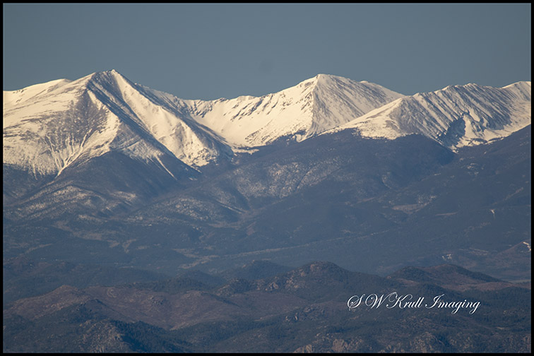 Springtime Sangre de Cristo Mountains