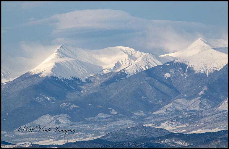 Snowstorm in the Sangre de Cristo