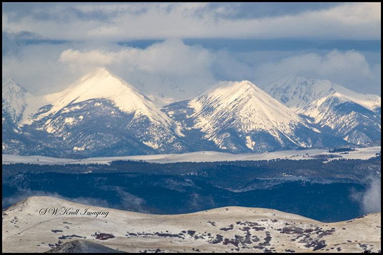 Fresh Spring Snow on the Sangre de Cristo