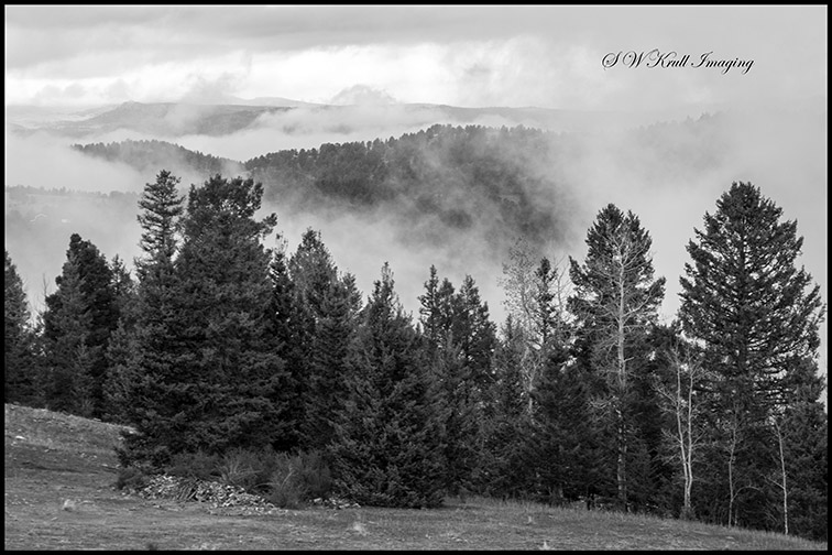 Clouds Forming in the Colorado Rocky Mountains