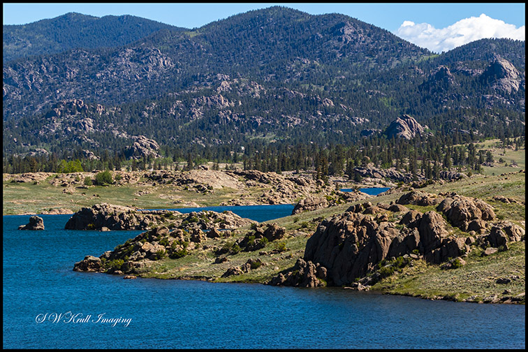 Eleven Mile Reservoir in Summer