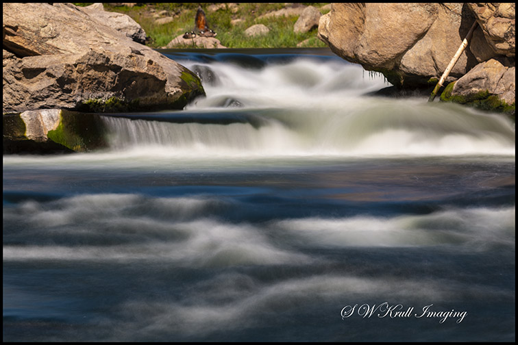 Whitewater in Eleven Mile Canyon Colorado