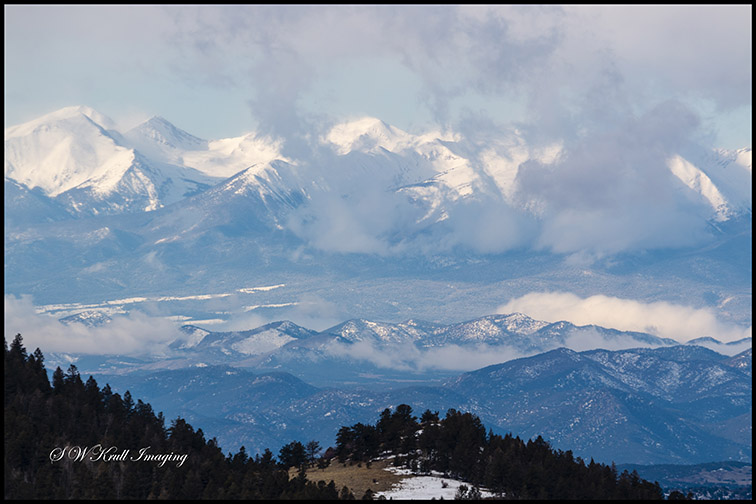 Majestic Snowcapped Sangre de Cristo