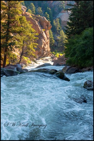 Whitewater on the South Plattte in Eleven Mile Canyon