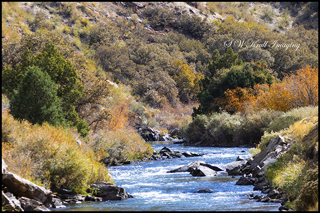Platte River in Waterton Canyon Colorado
