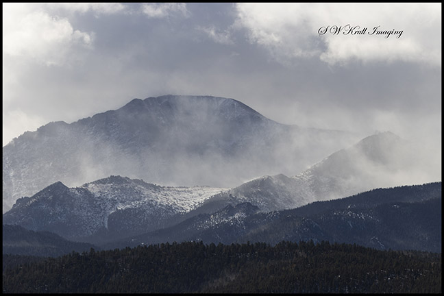 Winter Storm on Pikes Peak