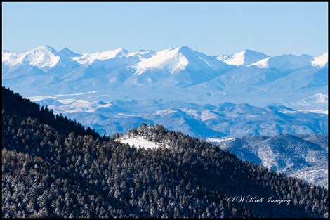 Fresh Snow on the Sangre de Cristo