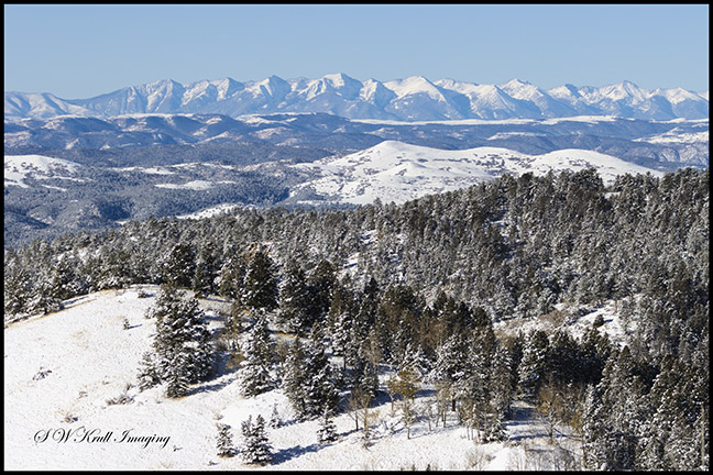 Fresh Snow on the Sangre de Cristo