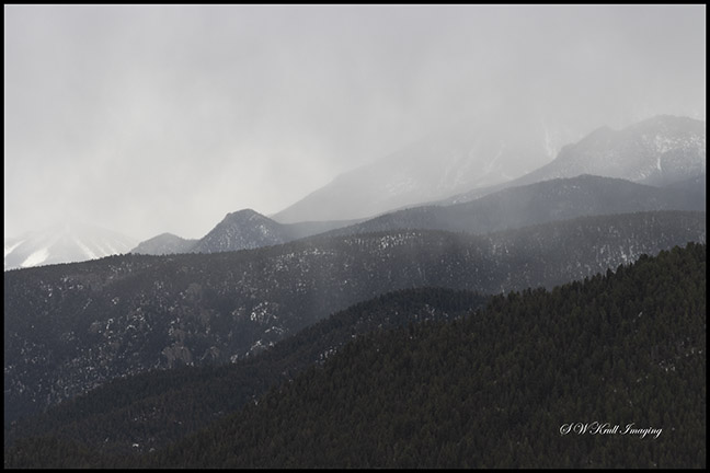 Storm Clouds on Pikes Peak