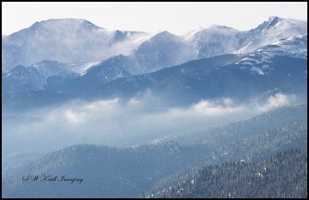 Winter on Pikes Peak