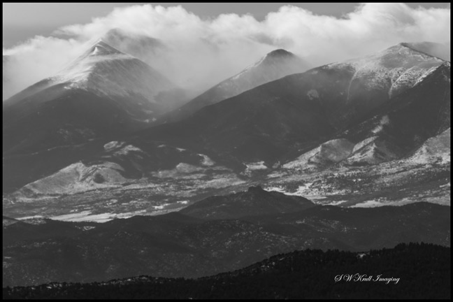 Approaching Storm on the Sangre de Cristo