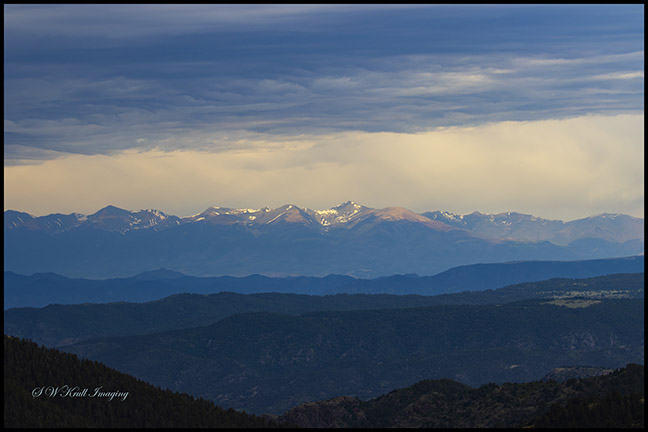 Clouds on the Sangre de Cristo