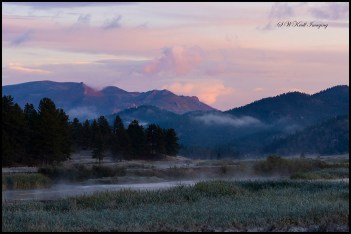 Sunrise on the South Platte River