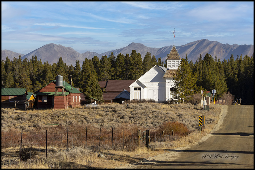 Ghost town of Tin Cup Colorado