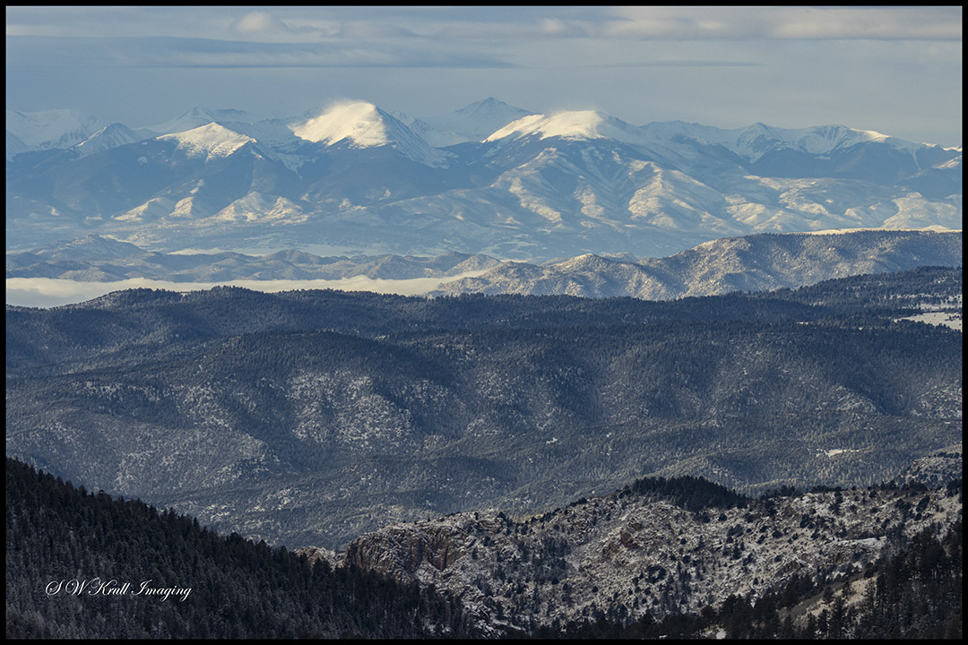 Snowstorm on the Sangre