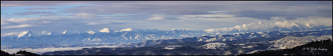 Snowstorm on the Sangre