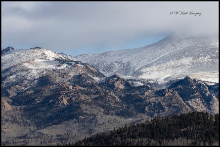 Stormy Pikes Peak Sunrise