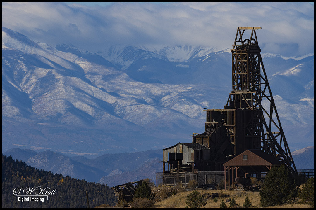 First Snow on the Sangres and Mine Country