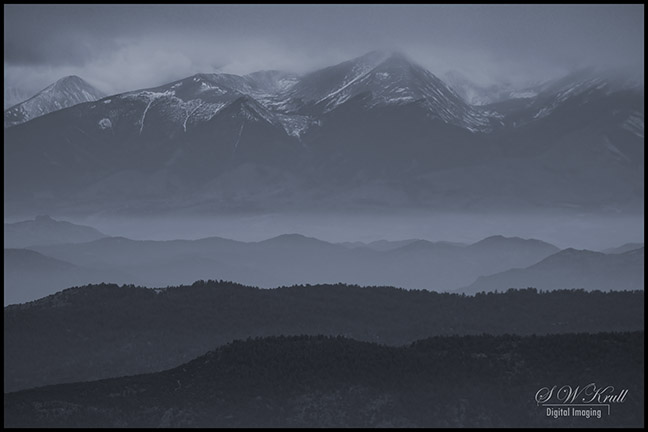 layers of Fog on the Sangre