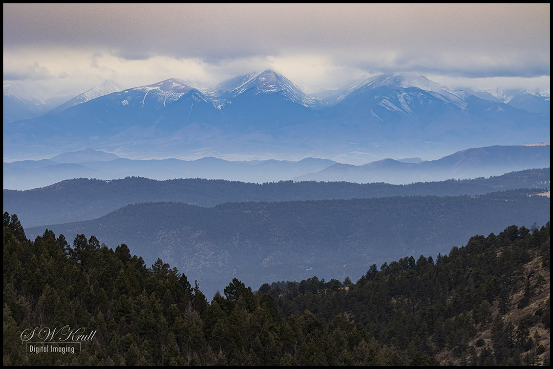 layers of Fog on the Sangre