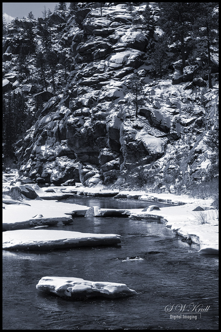 Icy South Platte River