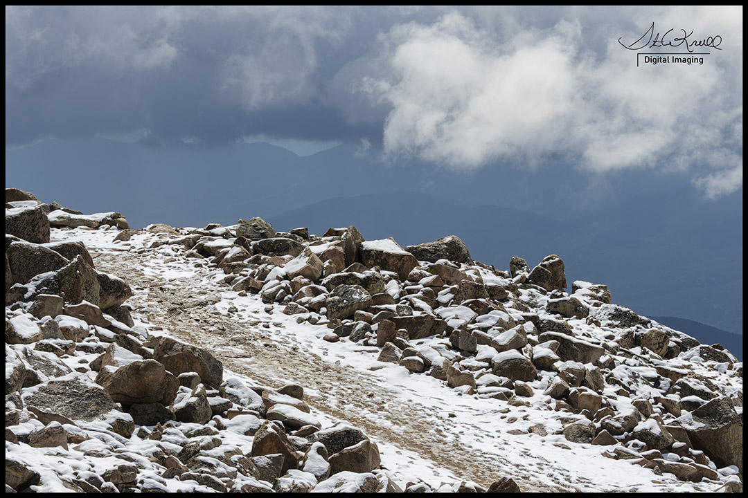 Cold and Snowy on Mount Evans