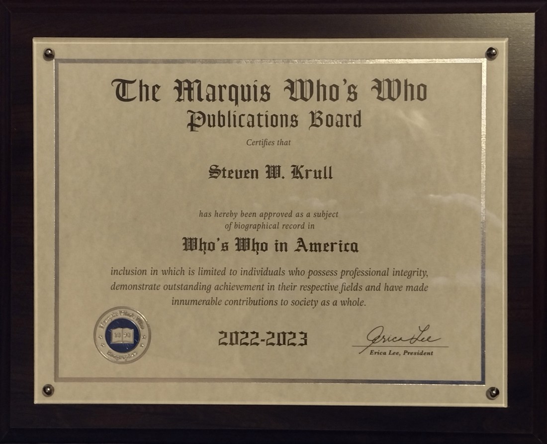 Who's Who in America