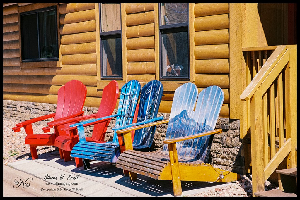 Scenes from downtown Woodland Park