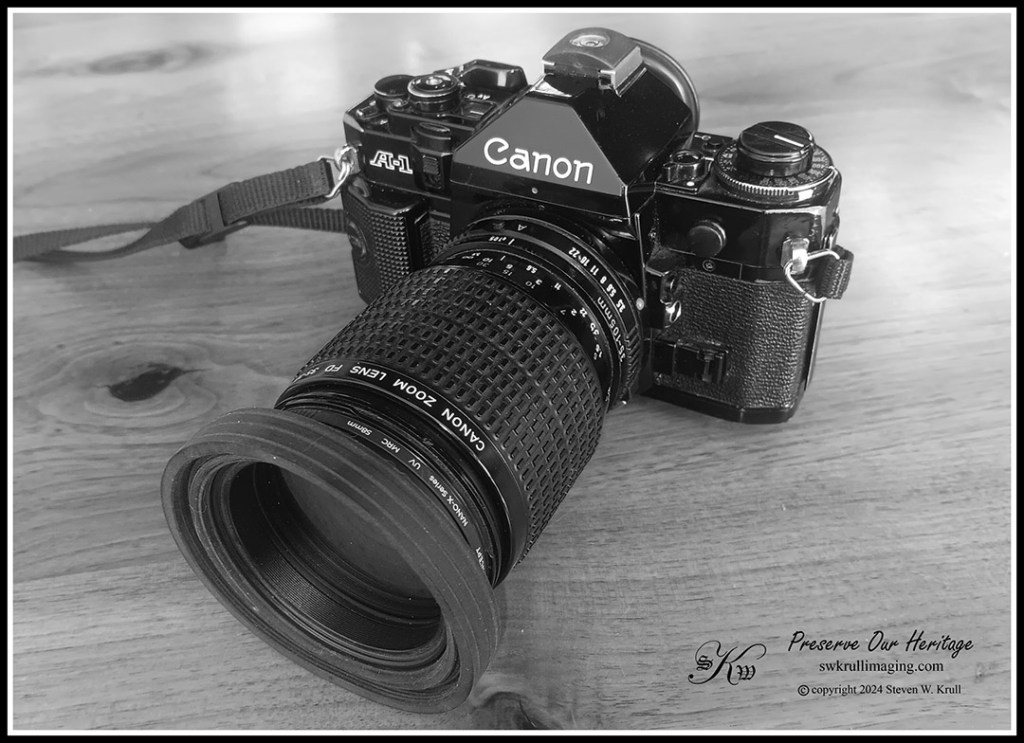 Canon A-1 Film Camera