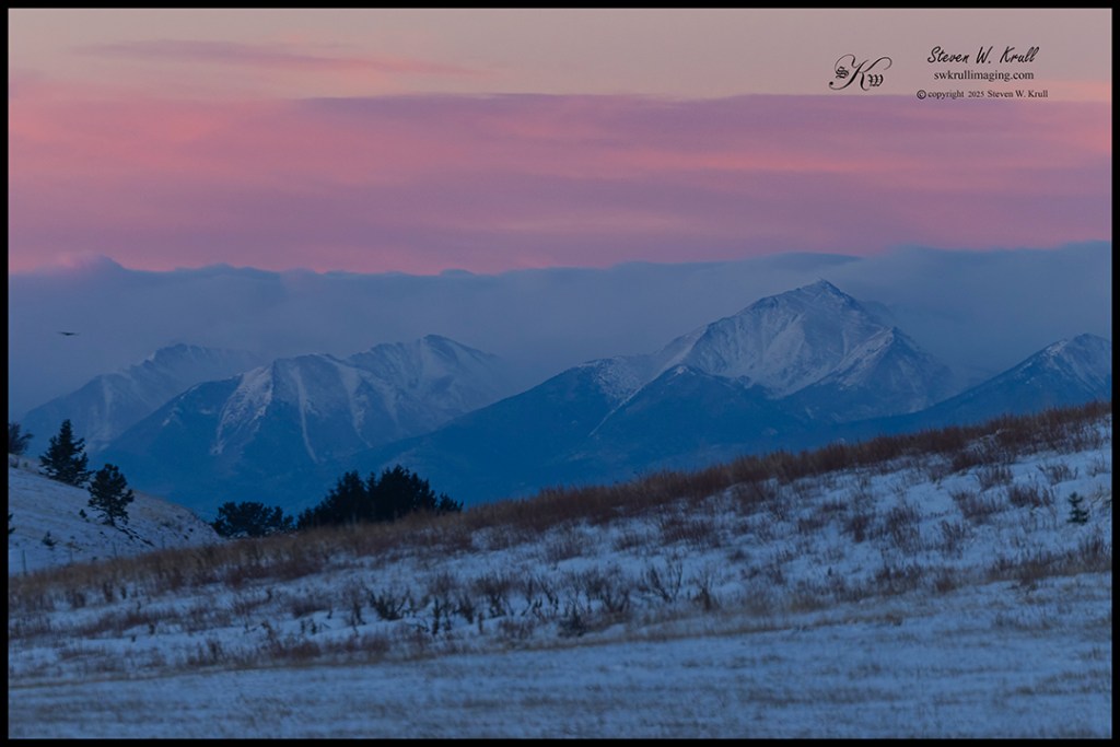 Sunrise on the Sangre