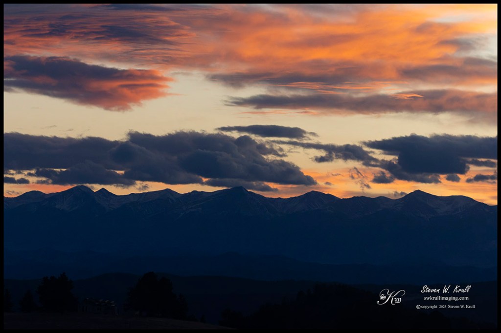 Sangre Mountain Sunset