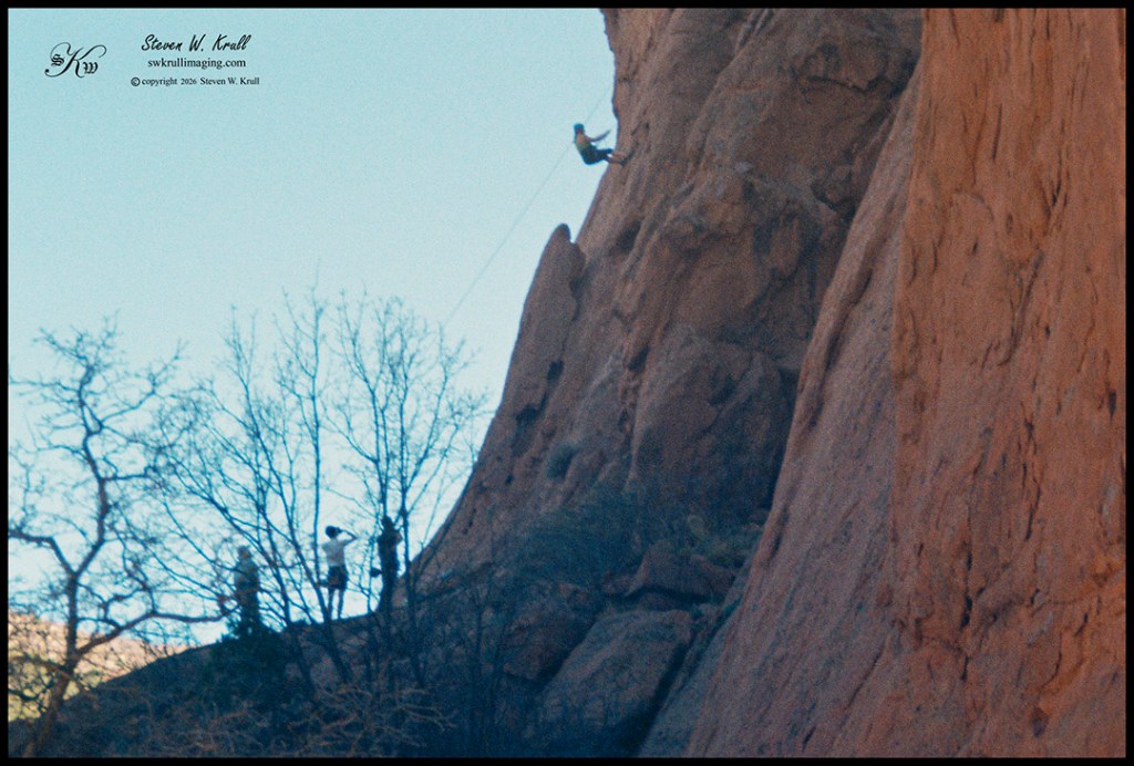 Climbers in Garden of the Gods